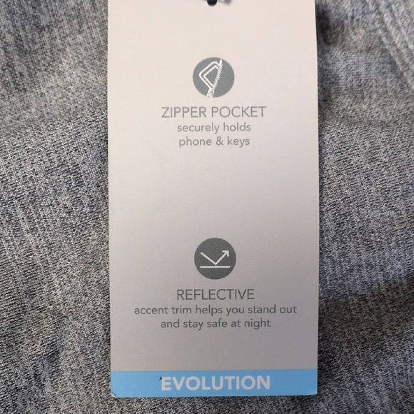 ZELOS Men's Light Gray Joggers  with Three pockets. Size L. Brand New. - Picture 7 of 14